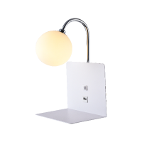 BETTY WALL LAMP 1xG9 WITH USB WHITE