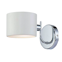 MELODY WALL LAMP 1xE27 CHROM/WHITE