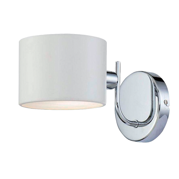 MELODY WALL LAMP 1xE27 CHROM/WHITE