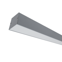LED PROFILES FOR SURFACE MOUNTING S77 24W 4000K 600MM GREY+EMERGENCY KIT