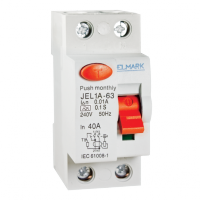 RESIDUAL CURRENT DEVICE JEL1A 2P 25A/500MA