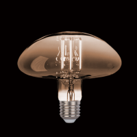 LED VINTAGE LAMP DIMMABLE 8W E27 D180 2800-3200K GOLDEN GLASS