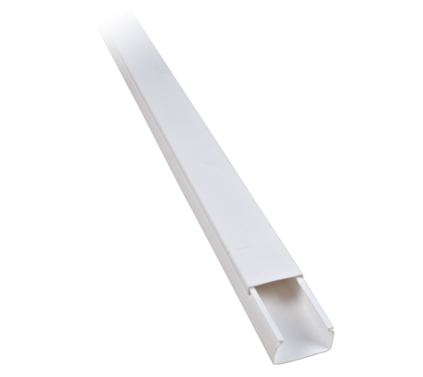 2M 60x60 PLASTIC CABLE TRUNKING CT2
